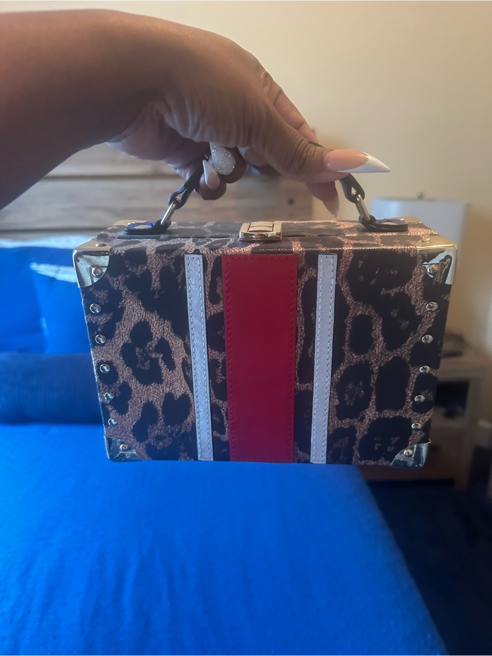 Aldo leopard bag